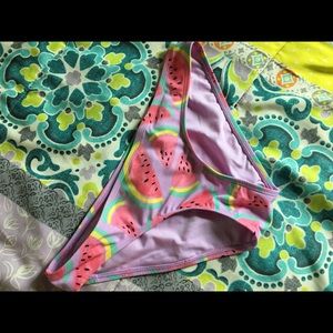 🍉 AERIE WATERMELON SWIM BOTTOMS 🍉
